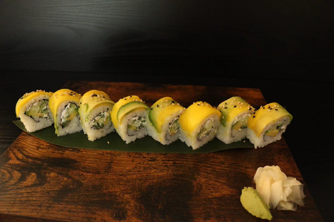 Fruity & Creamy Rainbow Roll